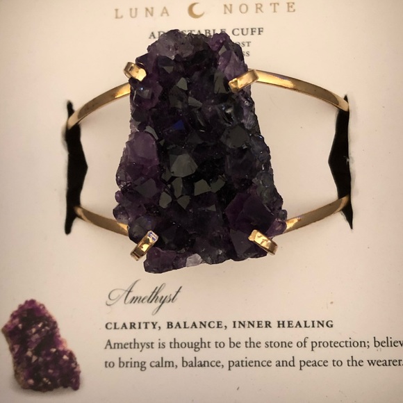 Jewelry - Amethyst Cuff Bracelet